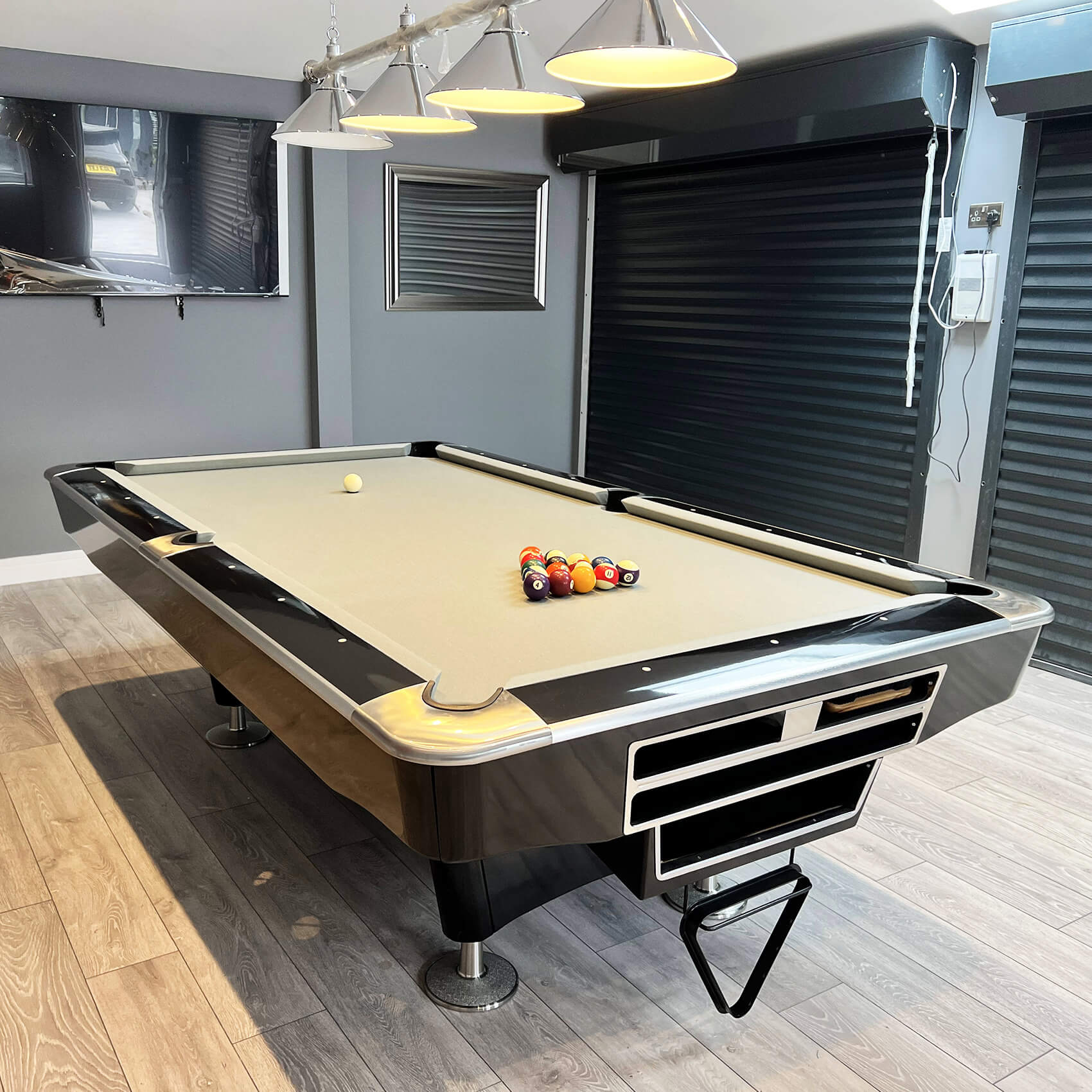 Pureline LA Pro American Slate Bed Pool Table