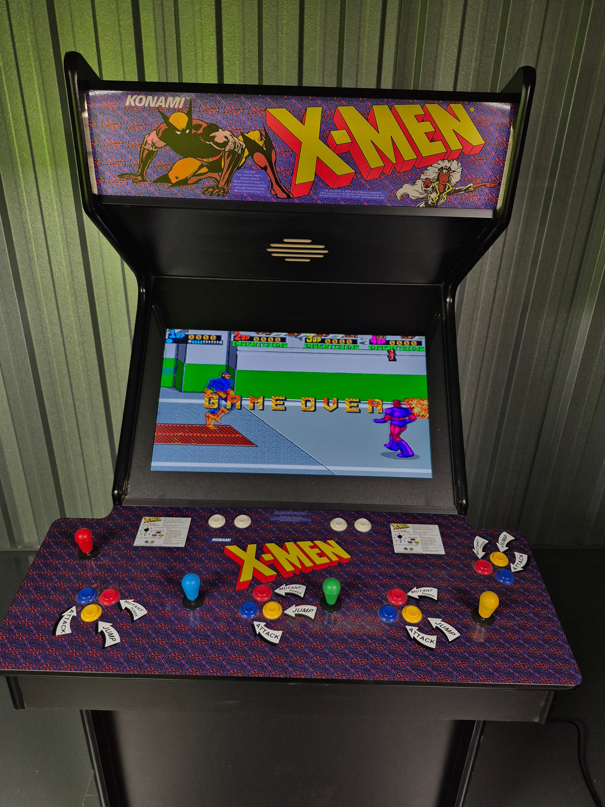 Grand 27 Arcade Machine - Xmen Theme