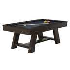 Deerfield Dark Walnut Wood Pool Table
