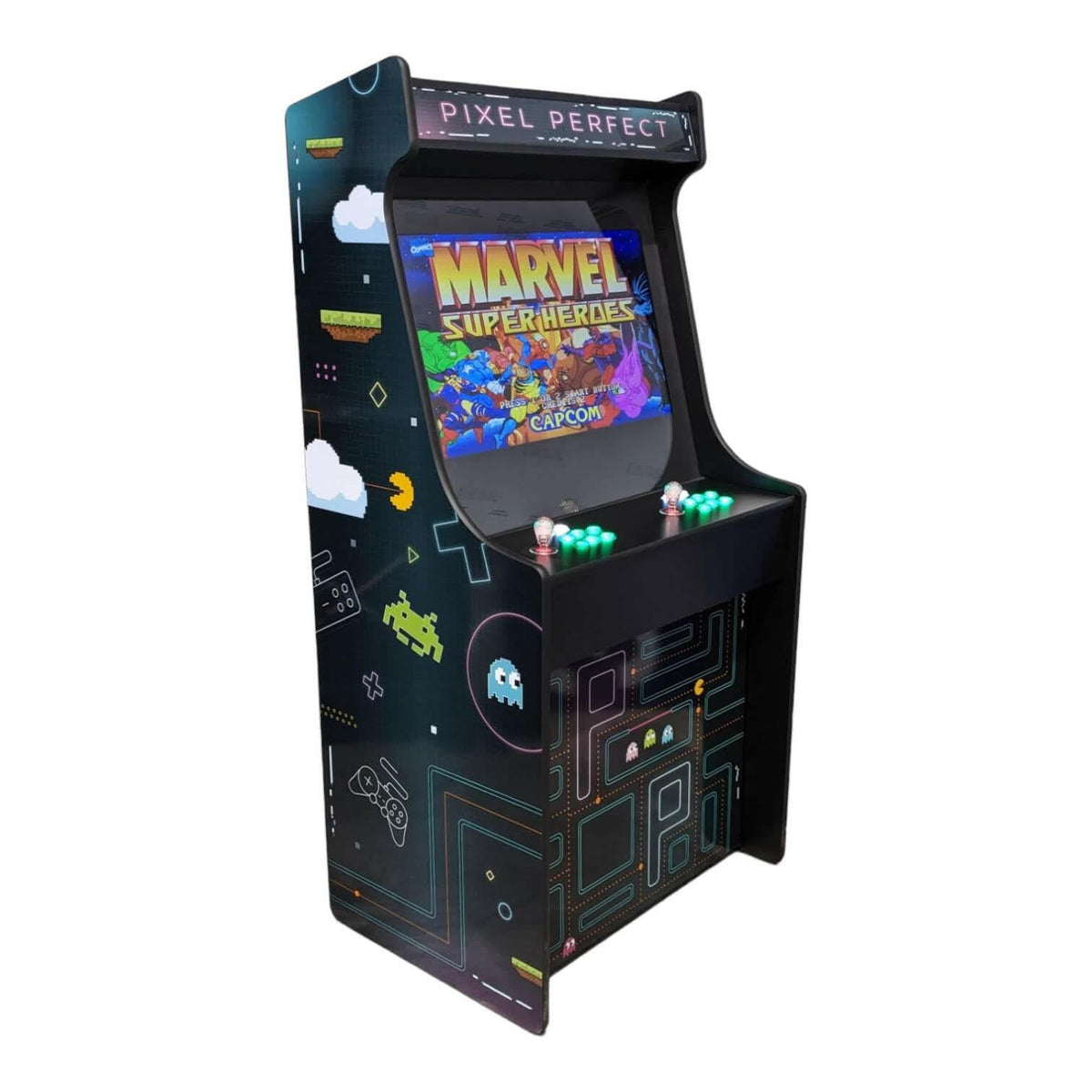 Deluxe 32 Arcade Machine - Pixel Perfect Theme
