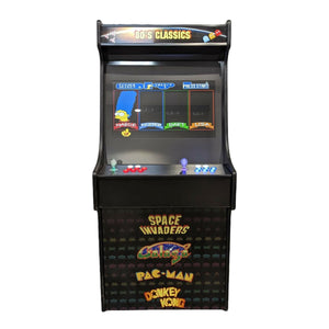 Deluxe 27 Arcade Machine - 80s Theme
