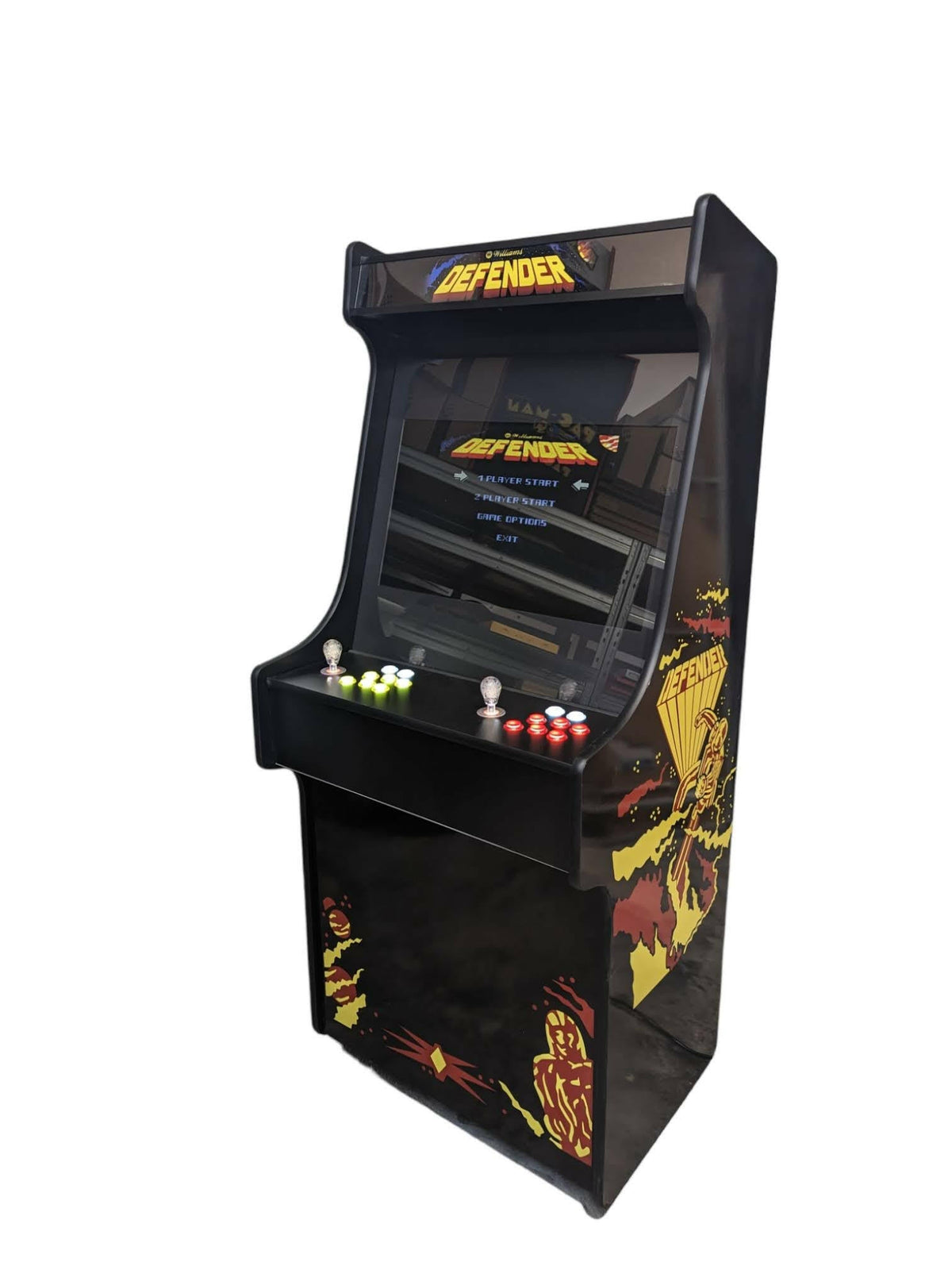 Deluxe 27 Arcade Machine - Defender Theme
