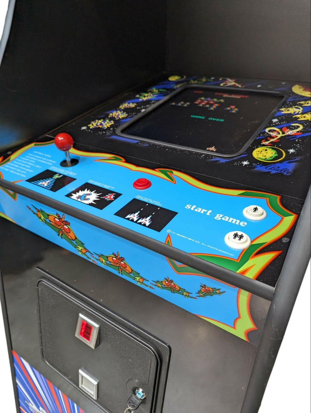 Galaga Arcade Machine - Reproduction