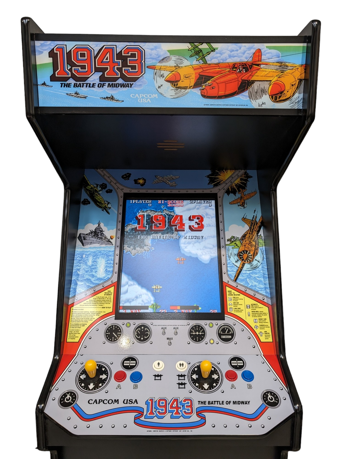 1943 Arcade Machine - Reproduction