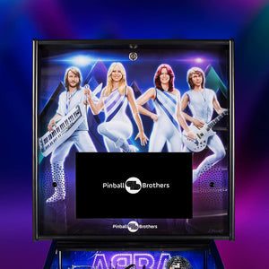 ABBA Arrival Pinball Machine backbox artwork