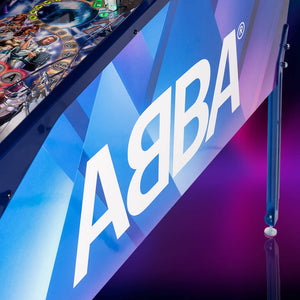 ABBA Arrival Pinball Machine cabinet side artwork