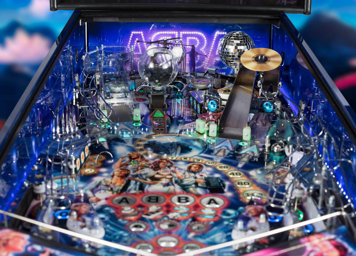 ABBA Pinball Machine by Pinball Brothers full playfield