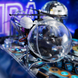 ABBA Pinball Machine glass dome playfield toy