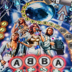 ABBA Pinball Machine playfield artwork