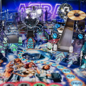 ABBA Pinball Machine upper playfield