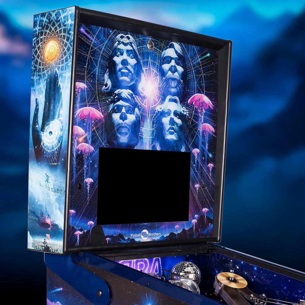 ABBA Voyage Pinball Machine backbox side view