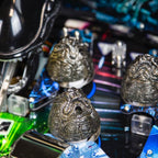 Alien Pinball Machine alien eggs and playfield toys