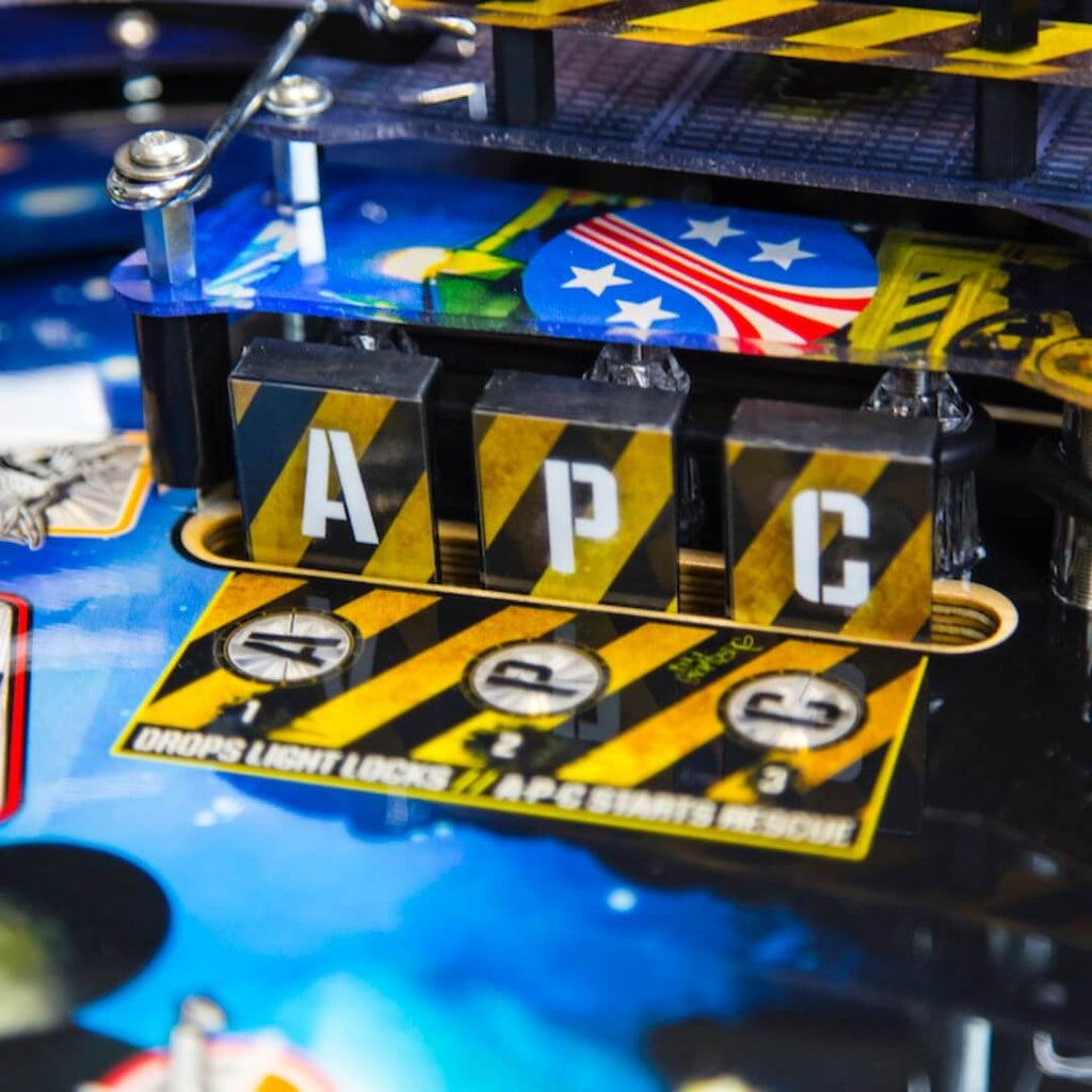 Alien Pinball Machine APC drop targets