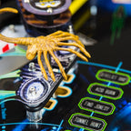 Alien Pinball Machine facehugger toy on the playfield