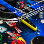 Alien Pinball Machine playfield ramps and wireforms