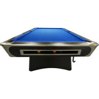 End view of the Buffalo Century Pro showing the brushed metal ball collect box