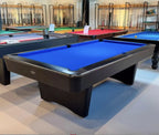 Buffalo Dominator II in black with blue cloth in a pool club