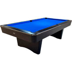 Buffalo Dominator II American pool table in black with blue cloth