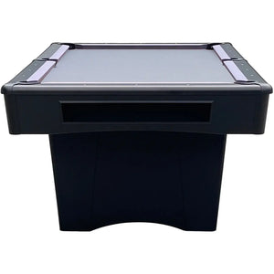 End view of the Buffalo Eliminator III in matte black showing the ball collection box