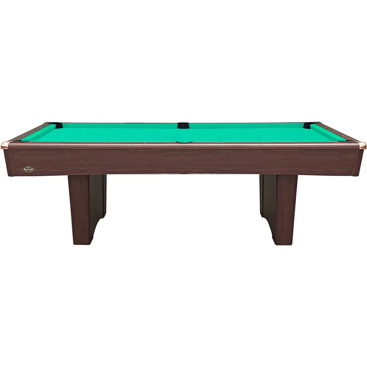 Side view of the Buffalo Eliminator III in dark walnut