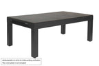 Cornilleau Classic Outdoor Pool Table in Charcoal Grey frame fitted with its protective outdoor cover