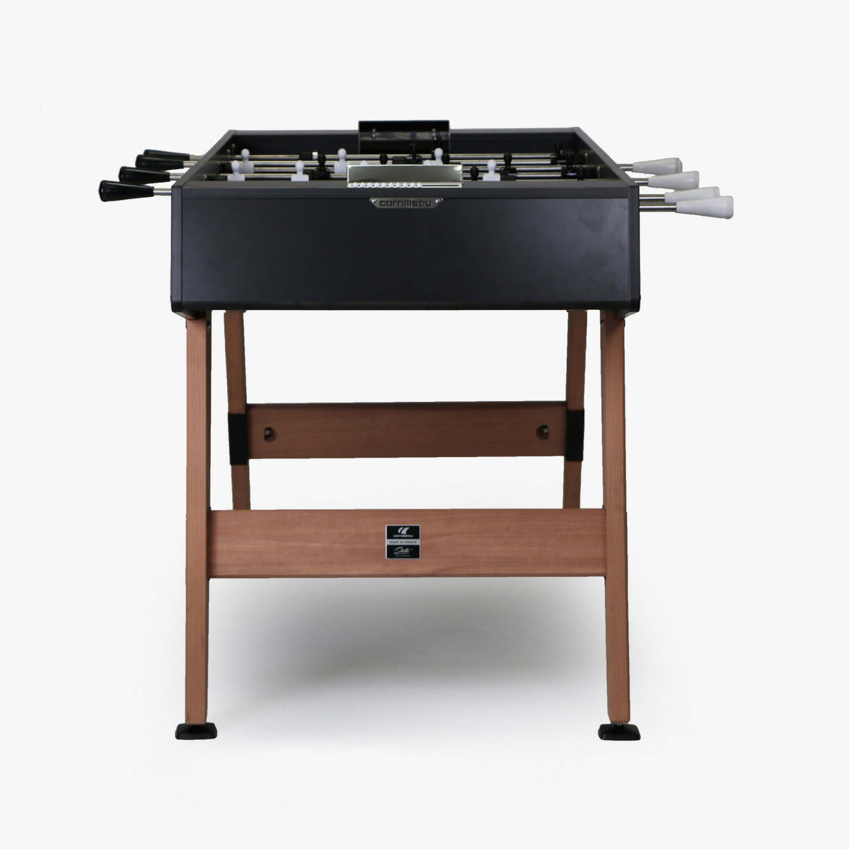 Cornilleau Origin black football table end view