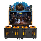 Demon Hunter 1892 shooting arcade machine from the front showing the screen and four guns