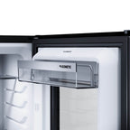 Bottom door rack of the open minibar