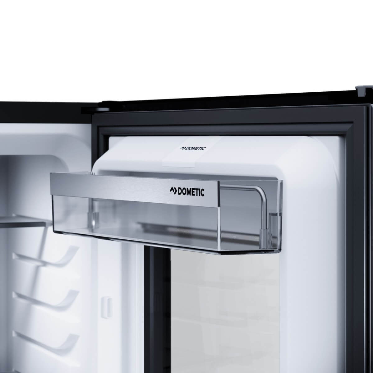 Bottom door rack of the open minibar