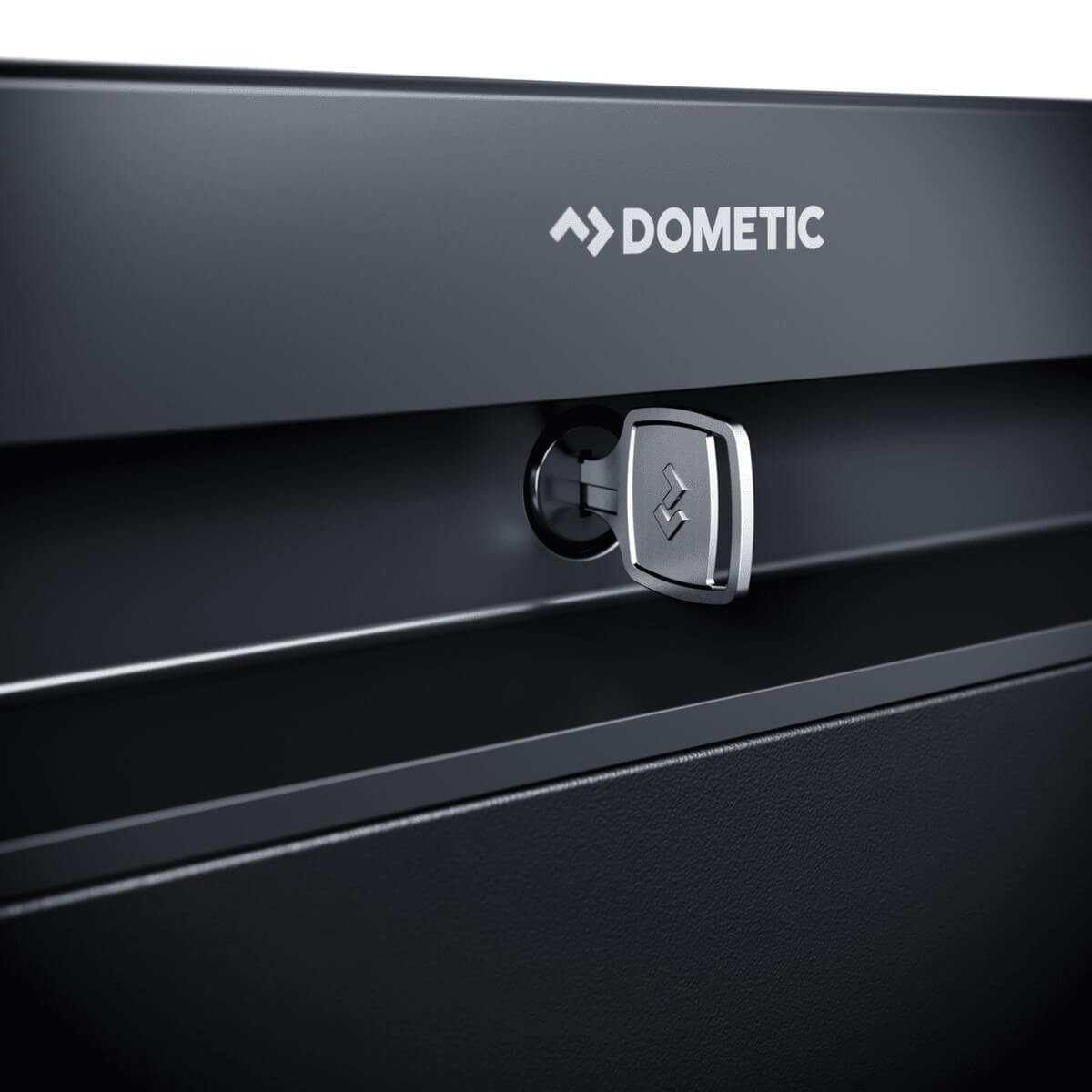 Optional key lock on the minibar
