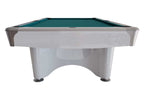 Dynamic IV American pool table in shining white