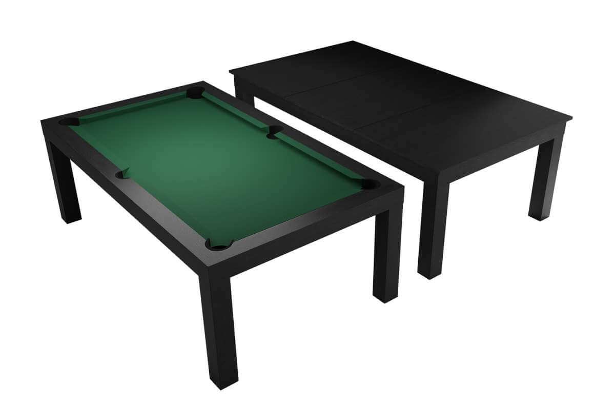 Dynamic Diner 7ft American dining pool table in Matt Black finish