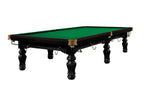 Dynamic Prince II Steelblock snooker table in black with green cloth