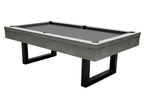 Dynamic Upcon 8ft American slate bed pool table in grey oak