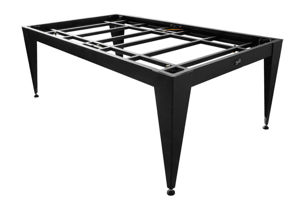 Construction detail of the Dynamic Vancouver III American 7ft Pool Table frame and slate bed