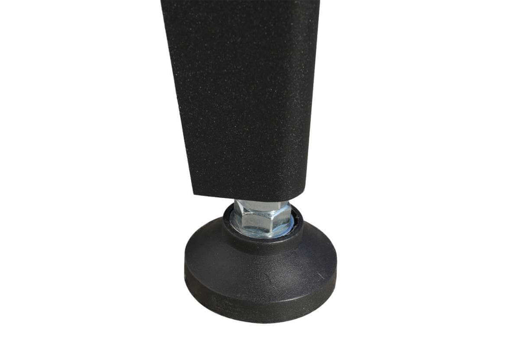 Adjustable legs on the Dynamic Vancouver III American 7ft Pool Table