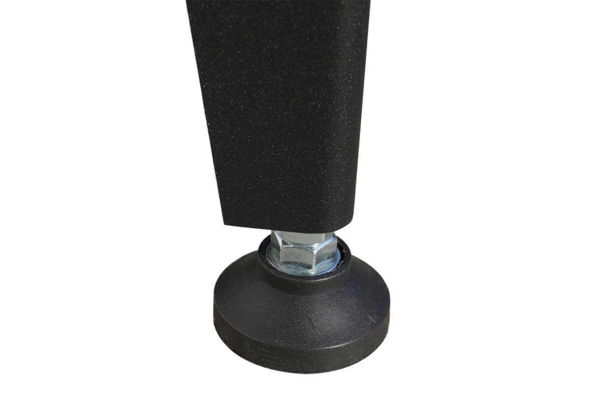 Adjustable legs on the Dynamic Vancouver III American 7ft Pool Table