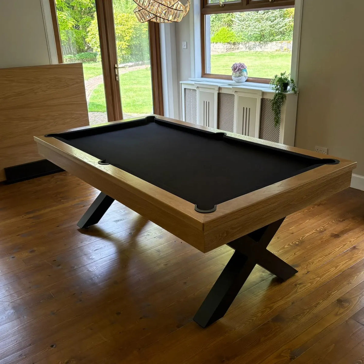 FMF Xcalibur slate bed pool dining table