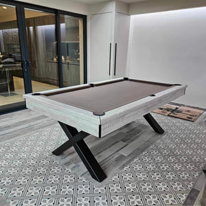 FMF Xcalibur slate bed pool dining table
