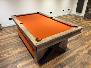 FMF Xcalibur slate bed pool dining table