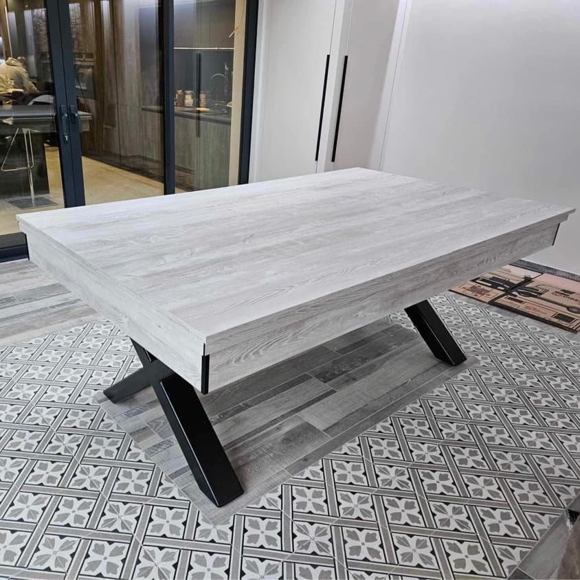 FMF Xcalibur slate bed pool dining table