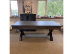 FMF Xcalibur slate bed pool dining table