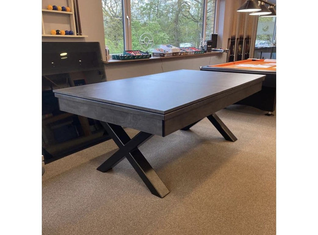 FMF Xcalibur slate bed pool dining table