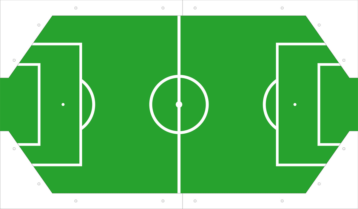 Garlando Coperto playing field under the glass cover
