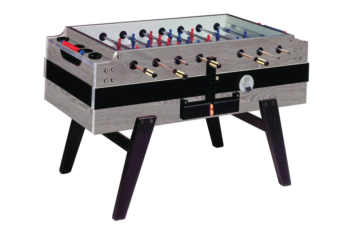 Garlando Coperto coin operated football table with glass cover