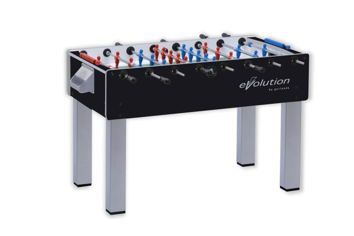 Garlando F-200 Evolution football table in black and silver