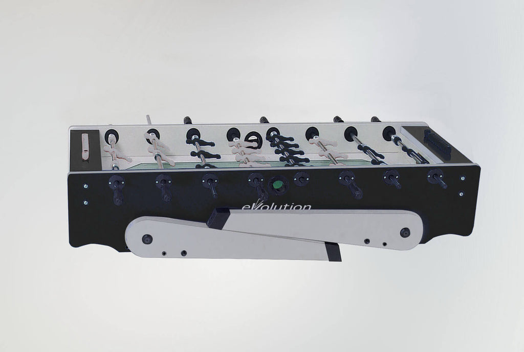 Garlando Foldy Evolution folded upright on its wheels