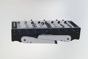 Garlando Foldy Evolution folded upright on its wheels