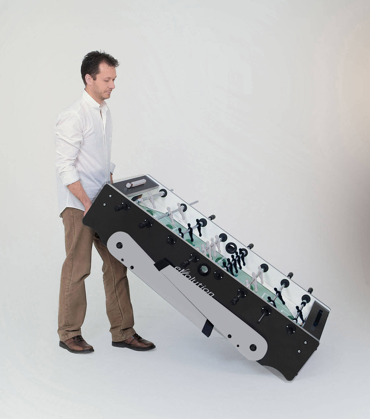 Setting up the Garlando Foldy Evolution football table