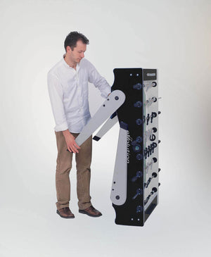 Unfolding the Garlando Foldy Evolution football table